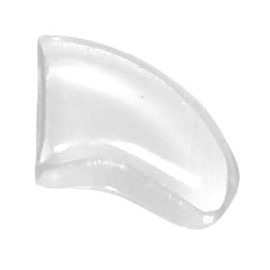 Pretty Claws 60 Piece Soft Nail Caps with Adhesive for Dog Claws - Crystal Clear Large