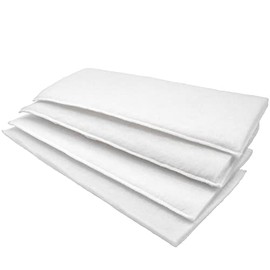 vhbw 6x Air Filter G4 Compatible with Balzer HRV 30, 25, 35 Fans, Bathroom Fan, Ventilation Device - White