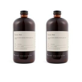 Dona Original Masala Chai Concentrate, Small-Batch, Single-Origin Spices, Hot or Iced Chai, 32 Fl Ounce Bottles (Pack of 2) (Large, 64, Fl Oz)