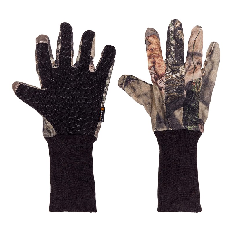 Camo Jersey Hunting Gloves, Mossy Oak Break-Up Country