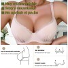 Paquete 3 Brasier Copa Preformada Varilla Push Up Colores