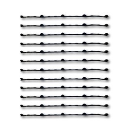EAGLE 1 Ridge Vent/Foam Closure Pre-Cut Strips with Adhesive - 3 FT Long/R-Panel and AG-Panel, Inside or Outside - Multi-Pack (Ag-Panel-Inside / 20)