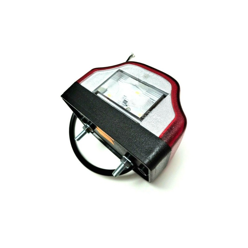 MelTruck® 2x LED Number Plate Light 97 x 64 mm