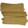 Spa Stix Large Jumbo Waxing Sticks - 6" x 3/4", Pack of 100 Jumbo Sticks