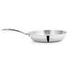 Vinod Titanium Triply Stainless Steel Fry Pan, 26 cm Dia,