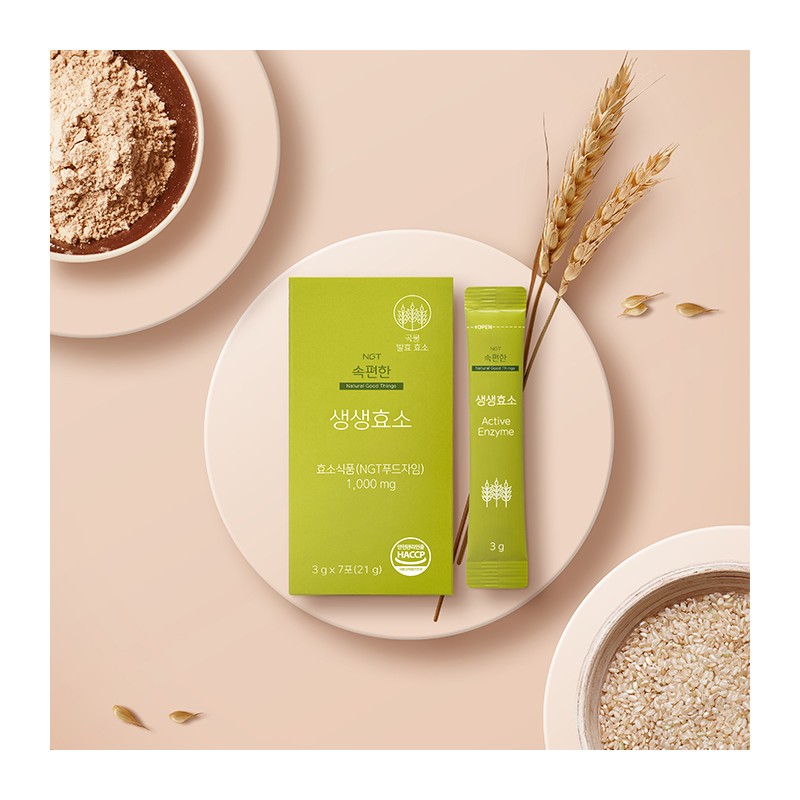 네츄럴굿띵스 속편한 생생효소 7p, 21g, 1개 Natural Goodthings Easy Digest