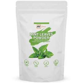 mGanna 100% Natural Mint Leaves Powder 227 GMS/0.5 LBS for Health Care and Cosmetics |Smooth Glowing Skin |Hair Care