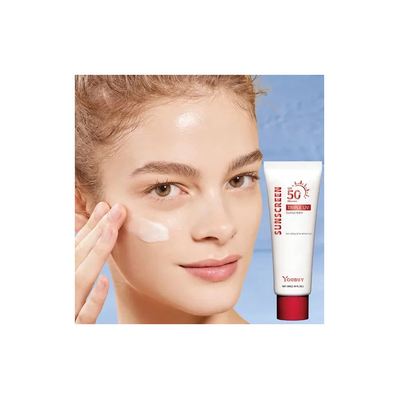 Bloqueador Solar Facial FPS50 Lightweight Sunscreen SPF50 PA 50g