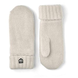 Hestra Unisex Bonnie Knit Mitt - Offwhite - 8
