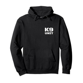 K9 Unit Uniform K-9 Team Officer Police Dog Handler On Duty Pullover Hoodie