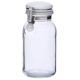 Seramate 223422 Storage Bottle, One Push Convenient Bottle, Condiment Container, Dressing Bottle, Glass Container, 10.1 fl oz (300 ml), Made in Japan