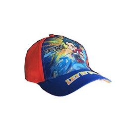 Beyblade Burst Baseball Cap, Cap for Kids, Boys and Girls in Red/Blue, red