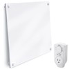 EconoHome Wall Mount Space Heater Panel - with Thermostat -