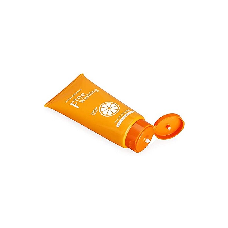 HANAJIRUSHI Vitamin C Facial Cleansing Foam, 4.2 oz (120 g)