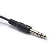 kenable 3.5mm Stereo Jack Socket to 6.35mm Stereo Jack Plug