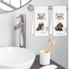 KRHFG Funny Dachshund Bathroom Hand Towels, Weiner Dog Bathroom Decor,