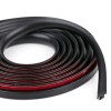 Gearzaar Car Front Windshield Panel Rubber Seal Strip Sealed Moulding