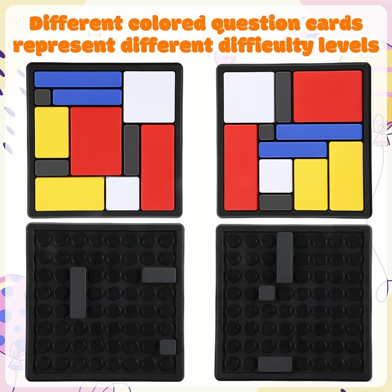 Logic Puzzle Brain Teaser 88 Challenges Brain Training Toy Portable