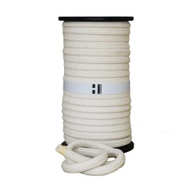 Hummelt Rope Cotton Rope Cotton Cord (Hollow Braid) 16 mm 1 m Natural (Beige)