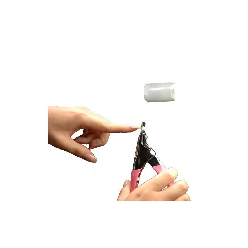 500 Transparent French False Artificial Full Acrylic Nail Art Tips