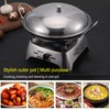 Stainless Steel Alcohol Stove, Portable Alcohol Burner Sliding Adjustment Switch