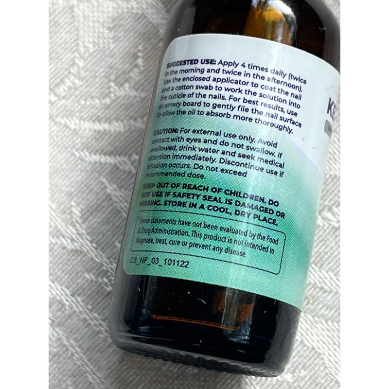 Kerassentials Original Formula KERASSENTIALS 15ml Dark Glass bottle for Nail
