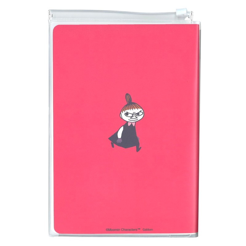 Gakken Staful Moomin Household Account Book, A5, Red Flowers D14018
