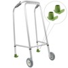 Ski Gliders with Protective Cap for Walking Frames, Walking Aid