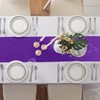 Flohar 12Pack Table Runner 12 x 108 Inches Satin Silk