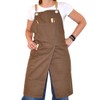 COROT Tablier de Potier Pottery Apron, Brown, One Size, brown
