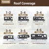 Xmntdo RV Roof Coating - White, 1 Quart (946ml) -