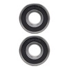 2Pcs Double Row Ball Bearing High Speed Operation Excellent Manufacture