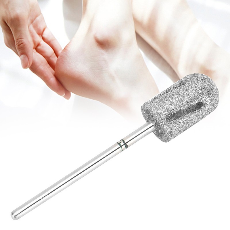 Stainless Steel Foot Nail Drill Bit Pedicure Foot Calluses Sanding