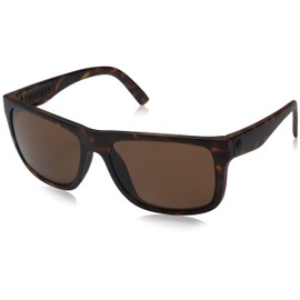 Electric Swingarm S Rectangular Sunglasses, Matte TORT, 56 mm