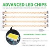 RWNTAO LED Plant Growing lamp, 3500K Full Spectrum Grow Light