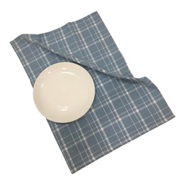 Penguin Home Premium 100% Pure Cotton Tea Towel for Kitchen, Set of 5 Kitchen Towels, Soft & Durable Kitchen Cloths Towel Set, Machine Washable, 65 x 45 cm Colour -Blue
