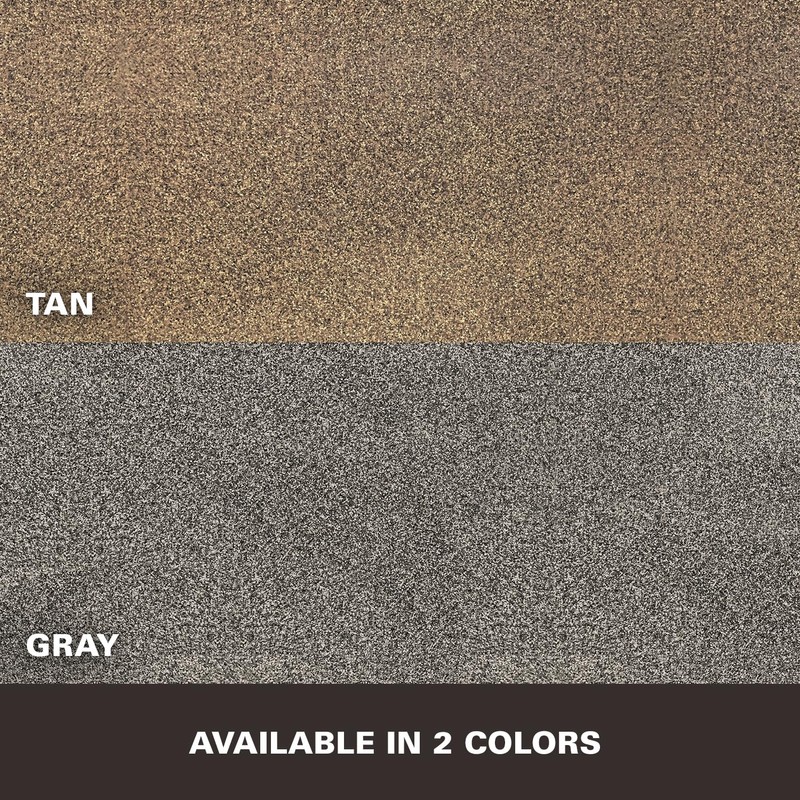 KILZ Decorative Concrete Coating, Interior/Exterior, Slip Resistant, Tan, 1 Gallon
