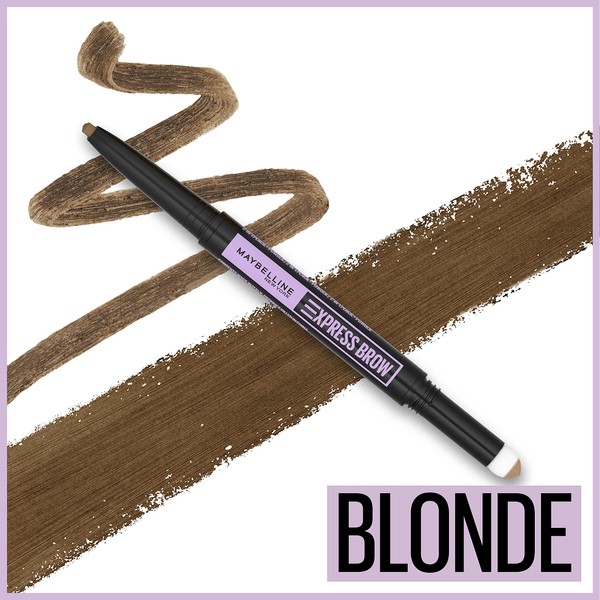 MAYBELLINE Maybelline Express Brow 2-In-1 Pencil and Powder Eyebrow Makeup,