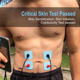 TENSPAD SILVER Pack of 12 Electrodes S (50 x 50 mm) Compatible with Beurer, Bluetens, Sanitas, Vitalcontrol Devices