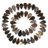 Amazing Gemstone-50 puntas de flecha de jaspe elegante, cristal natural