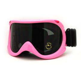 JuicyOrange Ski Snowboard Goggles Anti Fog Oversized Foam Padded Frame Pink