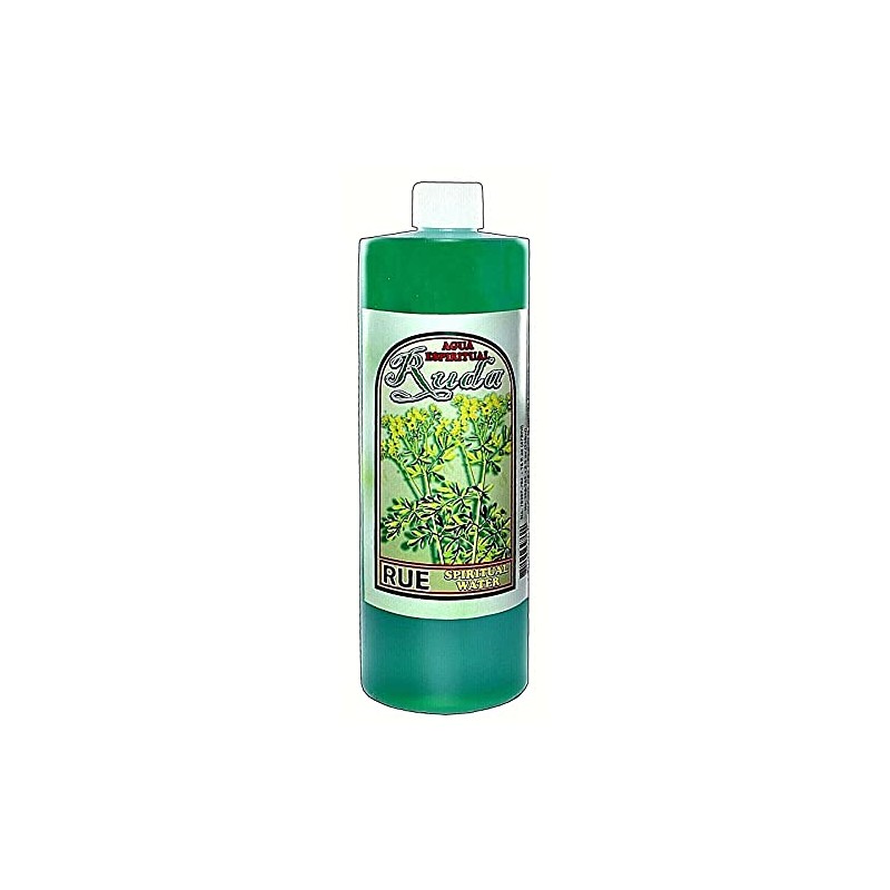 MISTIC 1 BOTTLE RUE SPIRITUAL WATER- RUDA AGUA ESPIRITUAL 16OZ-WICCA-MAGICK-PAGAN