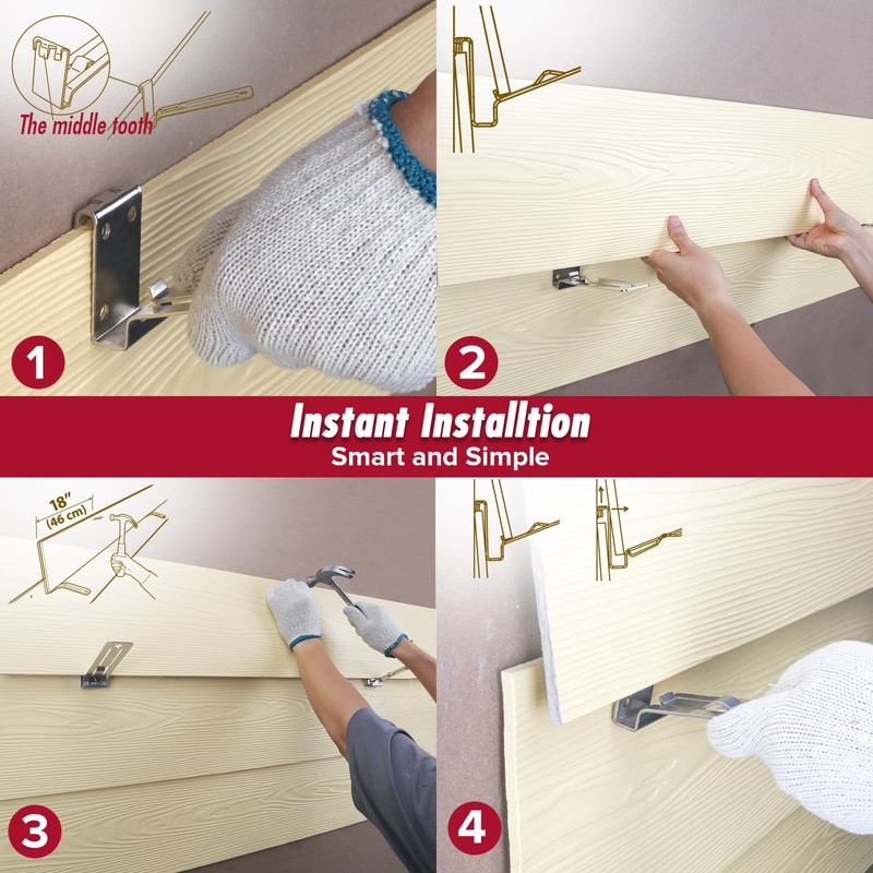 MINSN PTY Siding Installation Tools, Stainless Steel Siding Gauge for