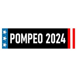 Mike Pompeo 2024 Bumper Sticker - Waterproof