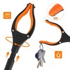 43" Extra Long Grabber Tool, Foldable Grabbers for Elderly Grab