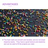 DMiotech 1 Pack 0.1 Inch Foam Beads Ball Polystyrene Round