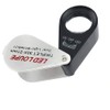 30X Mini Foldable Jeweler Magnifier with 6 LED UV Lights