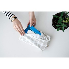 Hyundai Department COCO Antibacterial Tissue Cover BK Size: Approx. W26 D14 H6 A417BK