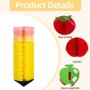 12Pcs Classroom Decorations with Pencil and Apple Honeycomb Hanging Welcome