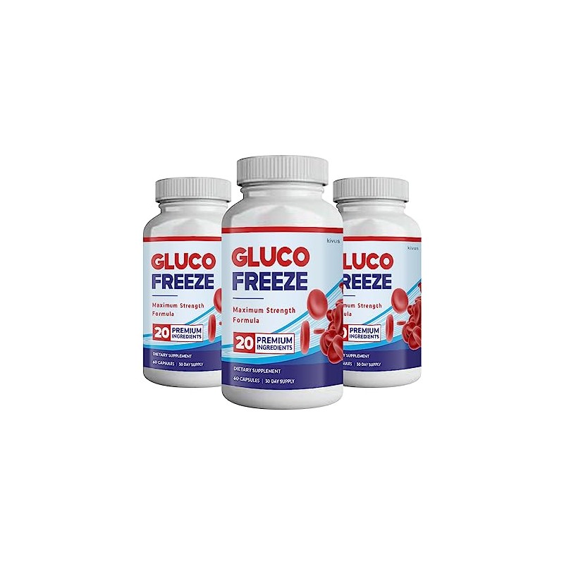 Glucofreeze - Gluco Freeze 3 Pack